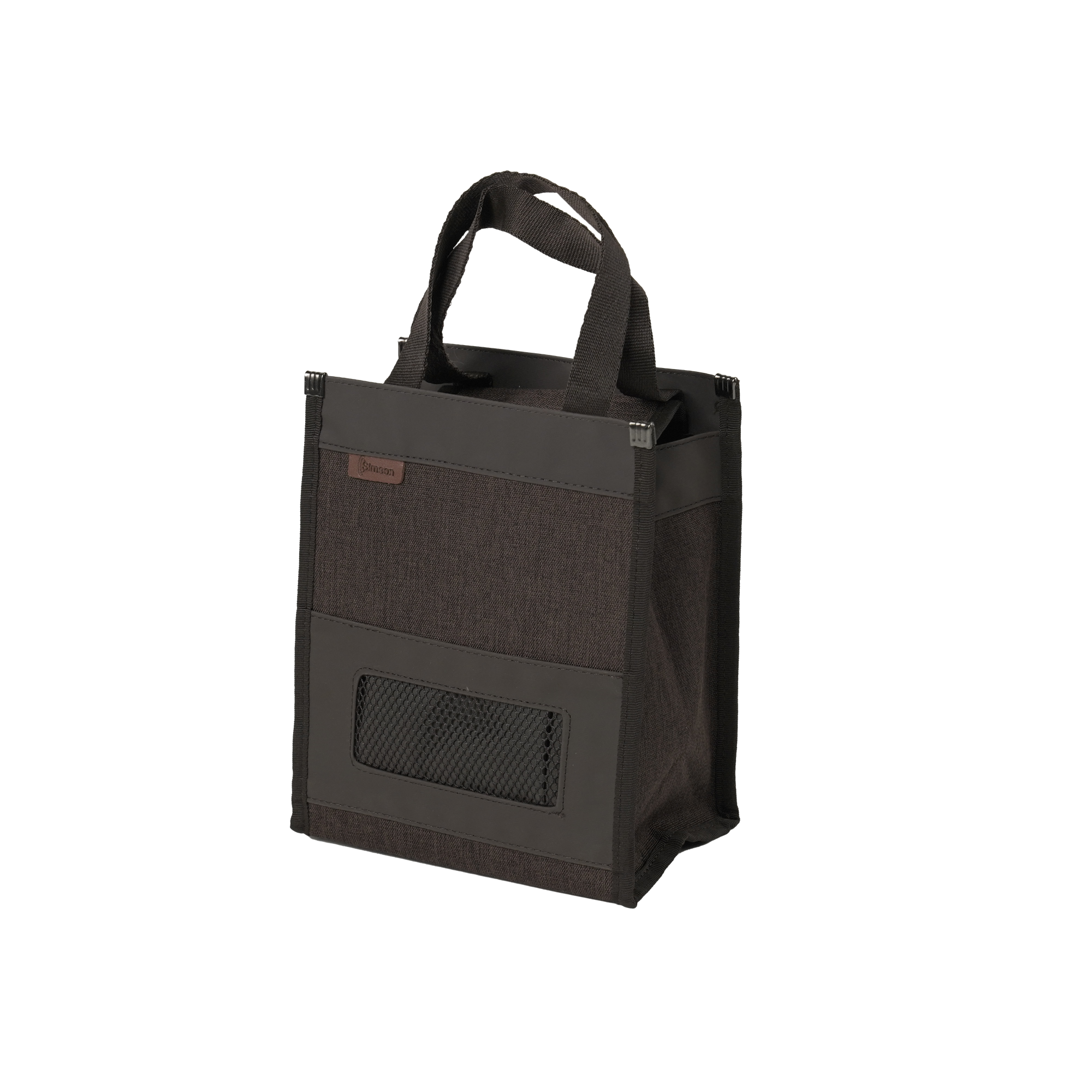 Sprek carry bag - trendy, compact, light, brown and durable. Protects audio system and equipment.