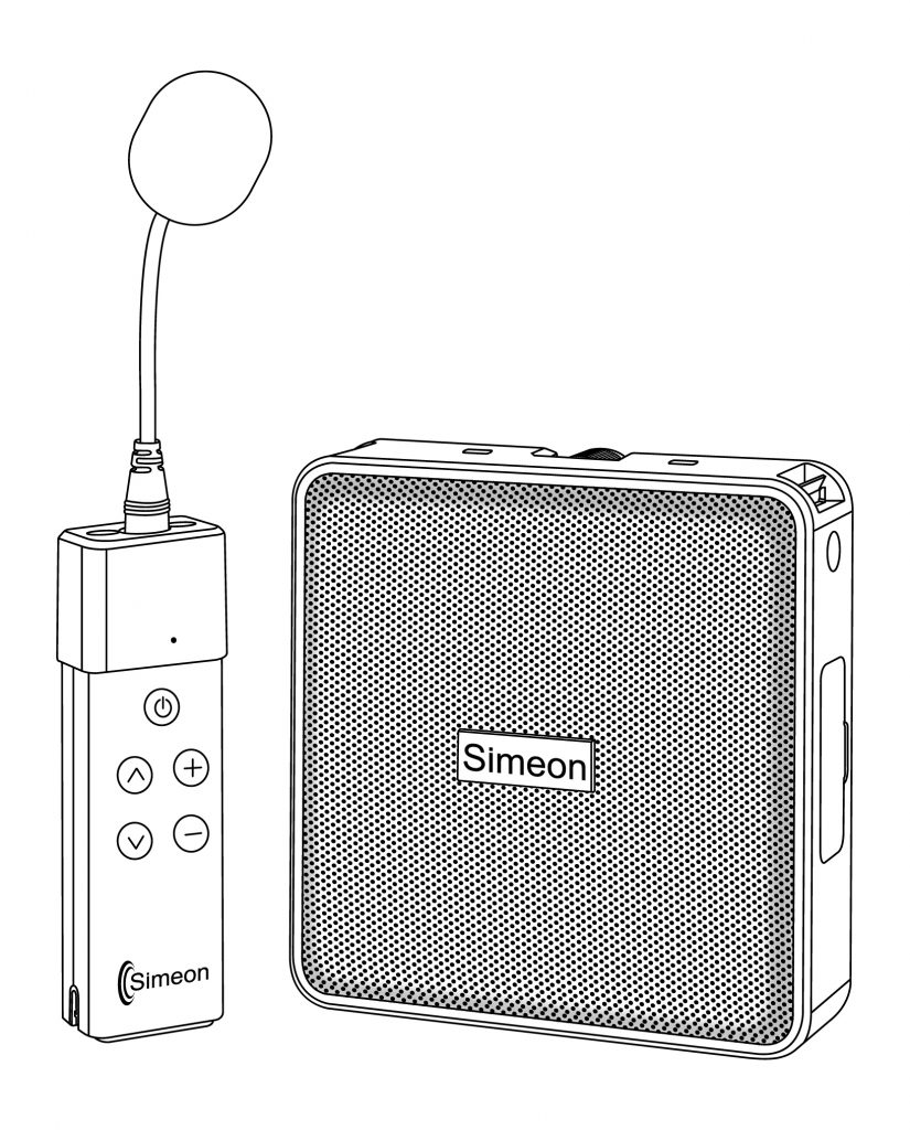 Wireless portable 2024 voice amplifier