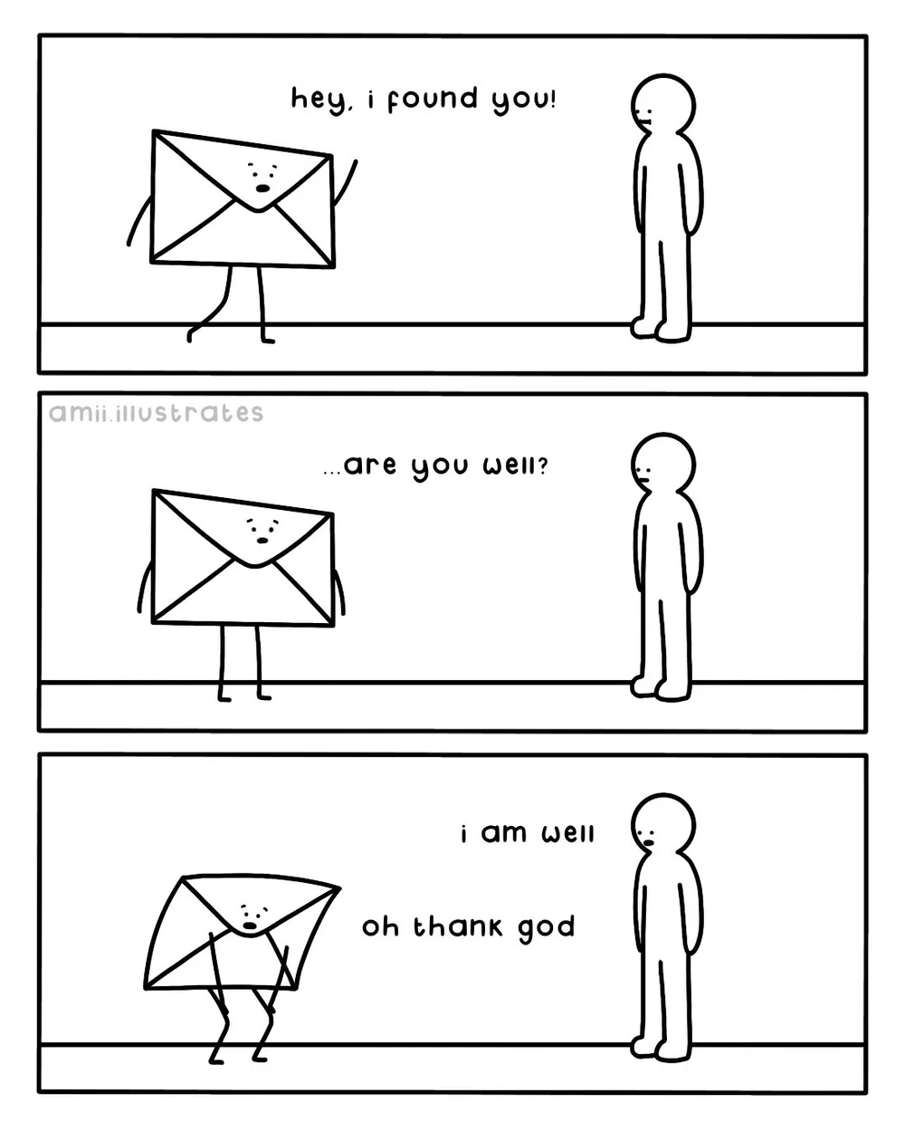 'I Hope This Email Finds You Well' - amiiillustrates 'I Hope This Email Finds You Well' Print. purchase this print from here https://www.amiiillustrates.com/shop-home/p/i-hope-this-email-finds-you-well-print?srsltid=AU7gw4XgA2N0FpOaX9-YtOGkUWcMuwKNicA0IfBiQhXHqCPVd1bC_3Hr